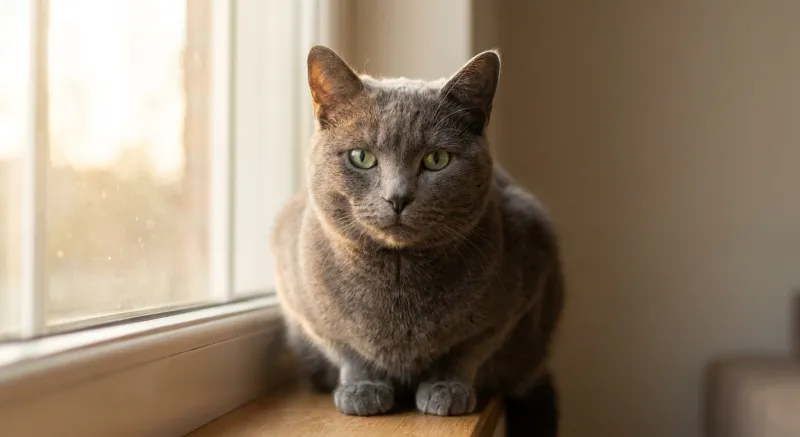 Gray / Blue Cats cat showing typical coat color and features