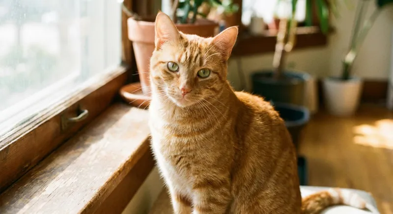 Orange / Ginger Cats cat showing typical coat color and features